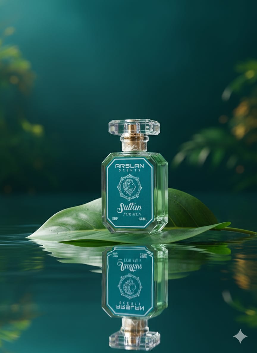 Arslan Scents Sultan Perfume for Men – Long Lasting Eau de Parfum (50ml, EDP)