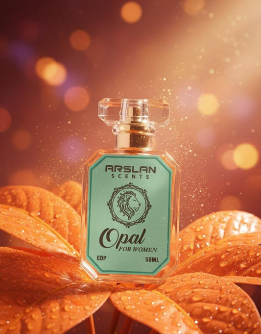 Arslan Scents Opal Perfume for Women – Long Lasting Luxury Fragrance (50ml, EDP)