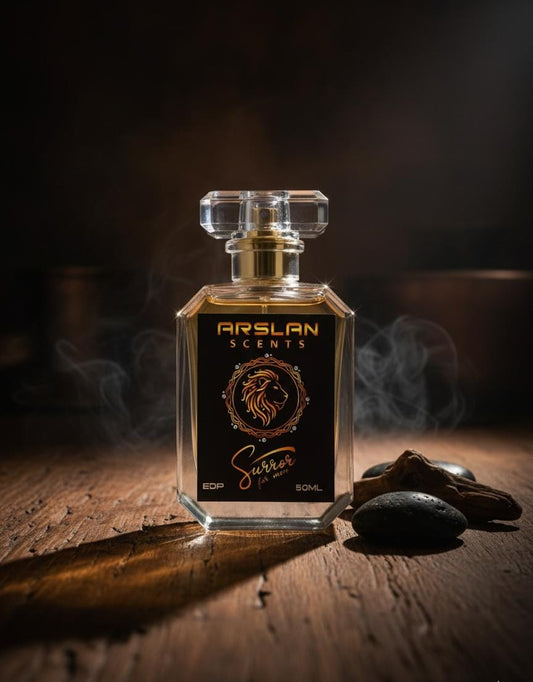 Arslan Scents Surror Perfume for Men – Long Lasting Eau de Parfum (50ml, EDP)